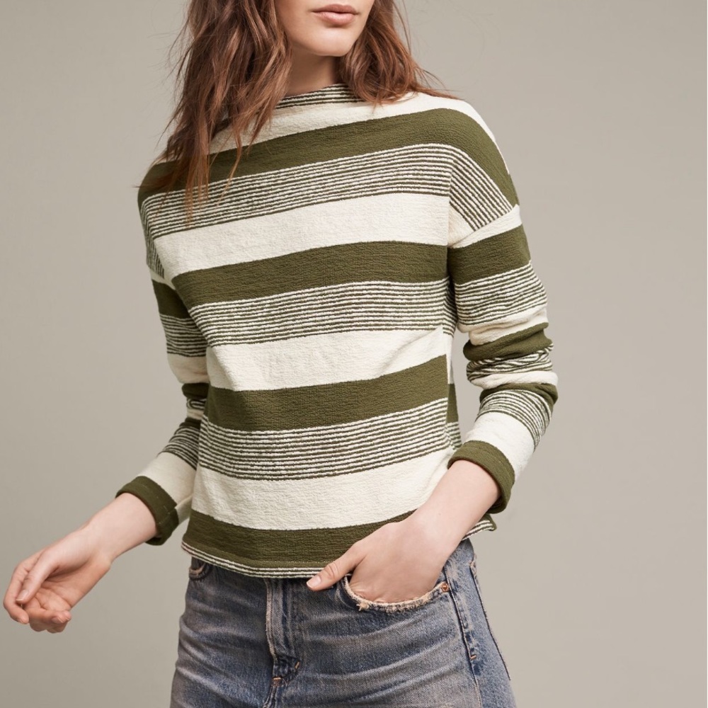 Anthropologie striped sweater